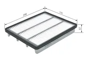 Luftfilter BOSCH 1 457 433 580