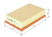 Luftfilter BOSCH 1 457 433 711