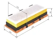 Luftfilter BOSCH 1 457 433 773