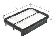 Luftfilter BOSCH 1 457 433 784