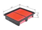 Luftfilter BOSCH 1 457 433 955