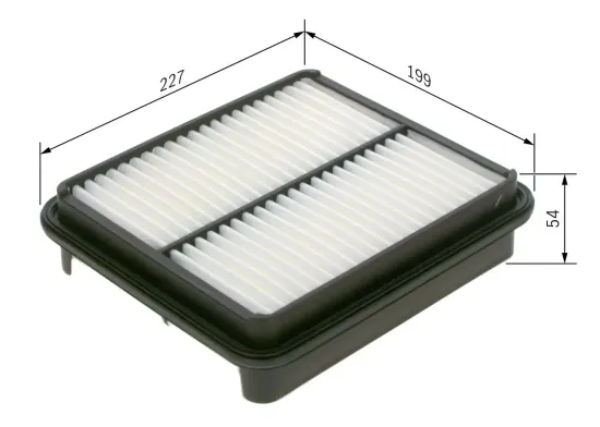 Luftfilter BOSCH 1 457 433 956 Bild Luftfilter BOSCH 1 457 433 956