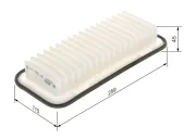 Luftfilter BOSCH 1 457 433 971