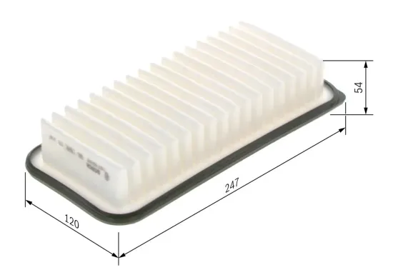 Luftfilter BOSCH 1 457 433 972 Bild Luftfilter BOSCH 1 457 433 972