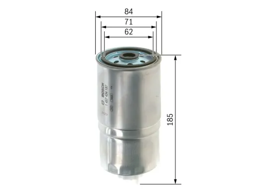 Kraftstofffilter BOSCH 1 457 434 187 Bild Kraftstofffilter BOSCH 1 457 434 187