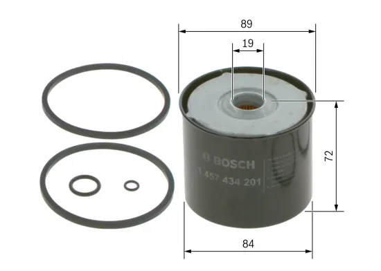 Kraftstofffilter BOSCH 1 457 434 201 Bild Kraftstofffilter BOSCH 1 457 434 201