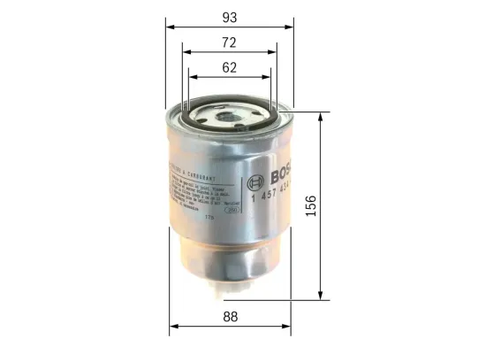 Kraftstofffilter BOSCH 1 457 434 439 Bild Kraftstofffilter BOSCH 1 457 434 439