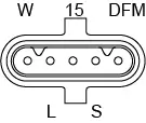 Generator 28 V BOSCH 1 986 A00 685