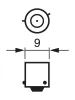 Glühlampe, Blinkleuchte 12 V 6 W H6W BOSCH 1 987 301 035 Bild Glühlampe, Blinkleuchte 12 V 6 W H6W BOSCH 1 987 301 035