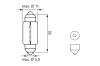 Glühlampe, Kennzeichenleuchte 12 V 2,5 W C5W LED BOSCH 1 987 302 880 Bild Glühlampe, Kennzeichenleuchte 12 V 2,5 W C5W LED BOSCH 1 987 302 880