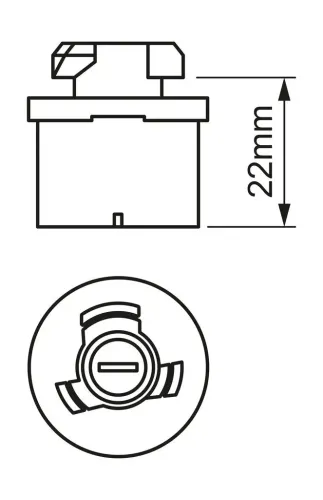 Glühlampe, Nebelscheinwerfer 12 V 27 W H27W/1 BOSCH 1 987 302 024 Bild Glühlampe, Nebelscheinwerfer 12 V 27 W H27W/1 BOSCH 1 987 302 024