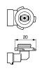 Glühlampe, Nebelscheinwerfer 12 V 42 W H10 BOSCH 1 987 302 083 Bild Glühlampe, Nebelscheinwerfer 12 V 42 W H10 BOSCH 1 987 302 083