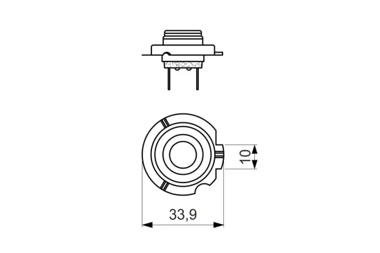 Glühlampe, Fernscheinwerfer 12 V 65 W H18 BOSCH 1 987 302 091 Bild Glühlampe, Fernscheinwerfer 12 V 65 W H18 BOSCH 1 987 302 091