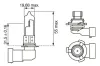 Glühlampe, Fernscheinwerfer 12 V 60 W HB3 BOSCH 1 987 302 152 Bild Glühlampe, Fernscheinwerfer 12 V 60 W HB3 BOSCH 1 987 302 152