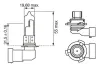 Glühlampe, Fernscheinwerfer 12 V 51 W HB4 BOSCH 1 987 301 063 Bild Glühlampe, Fernscheinwerfer 12 V 51 W HB4 BOSCH 1 987 301 063