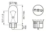 Glühlampe, Blinkleuchte 12 V seitlicher Einbau 5 W WY5W BOSCH 1 987 301 095 Bild Glühlampe, Blinkleuchte 12 V seitlicher Einbau 5 W WY5W BOSCH 1 987 301 095