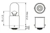 Glühlampe, Blinkleuchte 12 V 4 W T4W BOSCH 1 987 301 023 Bild Glühlampe, Blinkleuchte 12 V 4 W T4W BOSCH 1 987 301 023