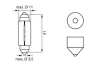 Glühlampe, Innenraumleuchte 12 V 5 W BOSCH 1 987 302 225 Bild Glühlampe, Innenraumleuchte 12 V 5 W BOSCH 1 987 302 225