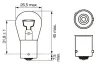 Glühlampe, Blinkleuchte 12 V 21 W PY21W BOSCH 1 987 302 213 Bild Glühlampe, Blinkleuchte 12 V 21 W PY21W BOSCH 1 987 302 213