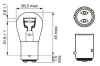 Glühlampe, Bremsleuchte 12 V 21/4 W P21/4W BOSCH 1 987 301 015 Bild Glühlampe, Bremsleuchte 12 V 21/4 W P21/4W BOSCH 1 987 301 015