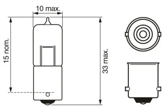 Glühlampe, Leseleuchte 12 V 5 W BOSCH 1 987 302 231 Bild Glühlampe, Leseleuchte 12 V 5 W BOSCH 1 987 302 231