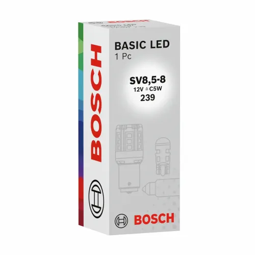 Glühlampe, Kennzeichenleuchte 12 V 2,5 W C5W LED BOSCH 1 987 302 880 Bild Glühlampe, Kennzeichenleuchte 12 V 2,5 W C5W LED BOSCH 1 987 302 880