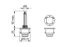 Glühlampe, Fernscheinwerfer 42 V 35 W D4S (Gasentladungslampe) BOSCH 1 987 302 906 Bild Glühlampe, Fernscheinwerfer 42 V 35 W D4S (Gasentladungslampe) BOSCH 1 987 302 906