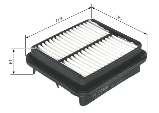 Luftfilter BOSCH 1 987 429 175 Bild Luftfilter BOSCH 1 987 429 175