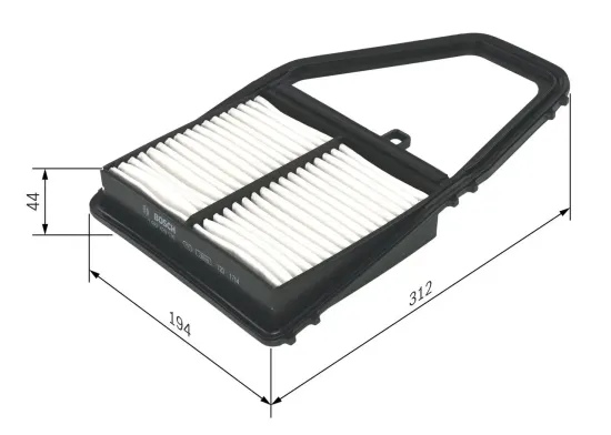 Luftfilter BOSCH 1 987 429 176 Bild Luftfilter BOSCH 1 987 429 176