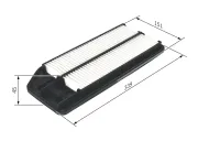 Luftfilter BOSCH 1 987 429 192