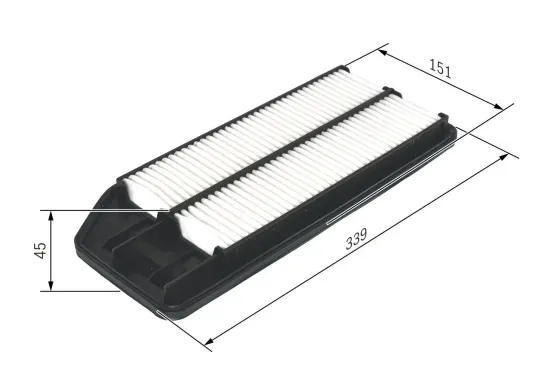 Luftfilter BOSCH 1 987 429 192 Bild Luftfilter BOSCH 1 987 429 192