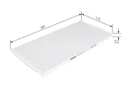 Filter, Innenraumluft BOSCH 1 987 432 014