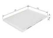 Filter, Innenraumluft BOSCH 1 987 432 016