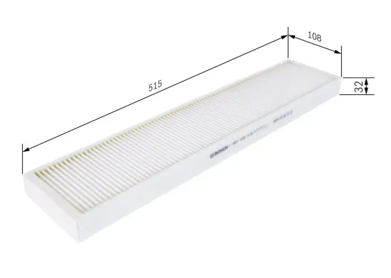 Filter, Innenraumluft BOSCH 1 987 432 018 Bild Filter, Innenraumluft BOSCH 1 987 432 018