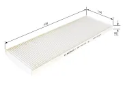 Filter, Innenraumluft BOSCH 1 987 432 042