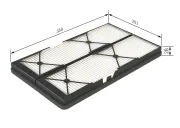 Filter, Innenraumluft BOSCH 1 987 432 044