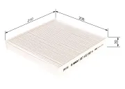 Filter, Innenraumluft BOSCH 1 987 432 080