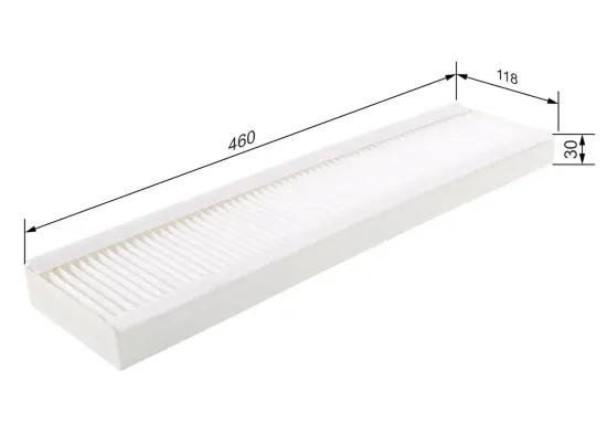 Filter, Innenraumluft BOSCH 1 987 432 082 Bild Filter, Innenraumluft BOSCH 1 987 432 082