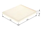 Filter, Innenraumluft BOSCH 1 987 432 084