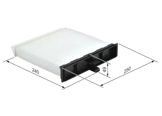 Filter, Innenraumluft BOSCH 1 987 432 094 Bild Filter, Innenraumluft BOSCH 1 987 432 094