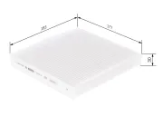 Filter, Innenraumluft BOSCH 1 987 432 115