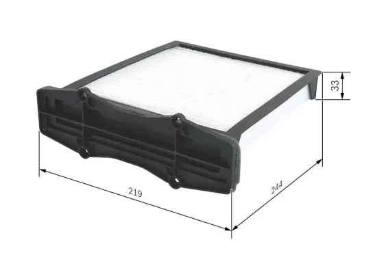 Filter, Innenraumluft BOSCH 1 987 432 116 Bild Filter, Innenraumluft BOSCH 1 987 432 116