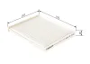 Filter, Innenraumluft BOSCH 1 987 432 148 Bild Filter, Innenraumluft BOSCH 1 987 432 148