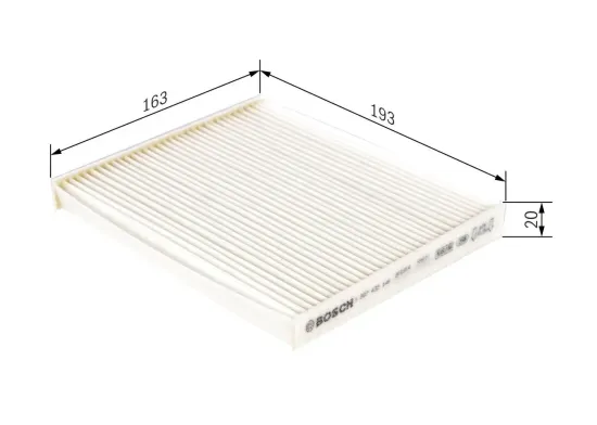 Filter, Innenraumluft BOSCH 1 987 432 148 Bild Filter, Innenraumluft BOSCH 1 987 432 148