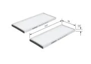 Filter, Innenraumluft BOSCH 1 987 432 161