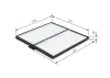 Filter, Innenraumluft BOSCH 1 987 432 171 Bild Filter, Innenraumluft BOSCH 1 987 432 171