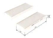 Filter, Innenraumluft BOSCH 1 987 432 194