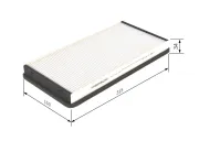 Filter, Innenraumluft BOSCH 1 987 432 200