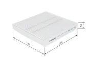 Filter, Innenraumluft BOSCH 1 987 432 216