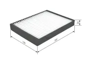 Filter, Innenraumluft BOSCH 1 987 432 221
